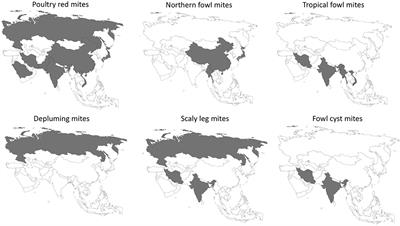 Parasitic Mite Fauna in Asian Poultry Farming Systems